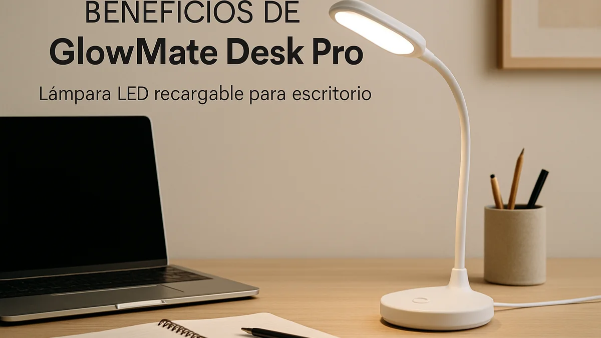Beneficios de GlowMate Desk Pro para tu espacio de trabajo