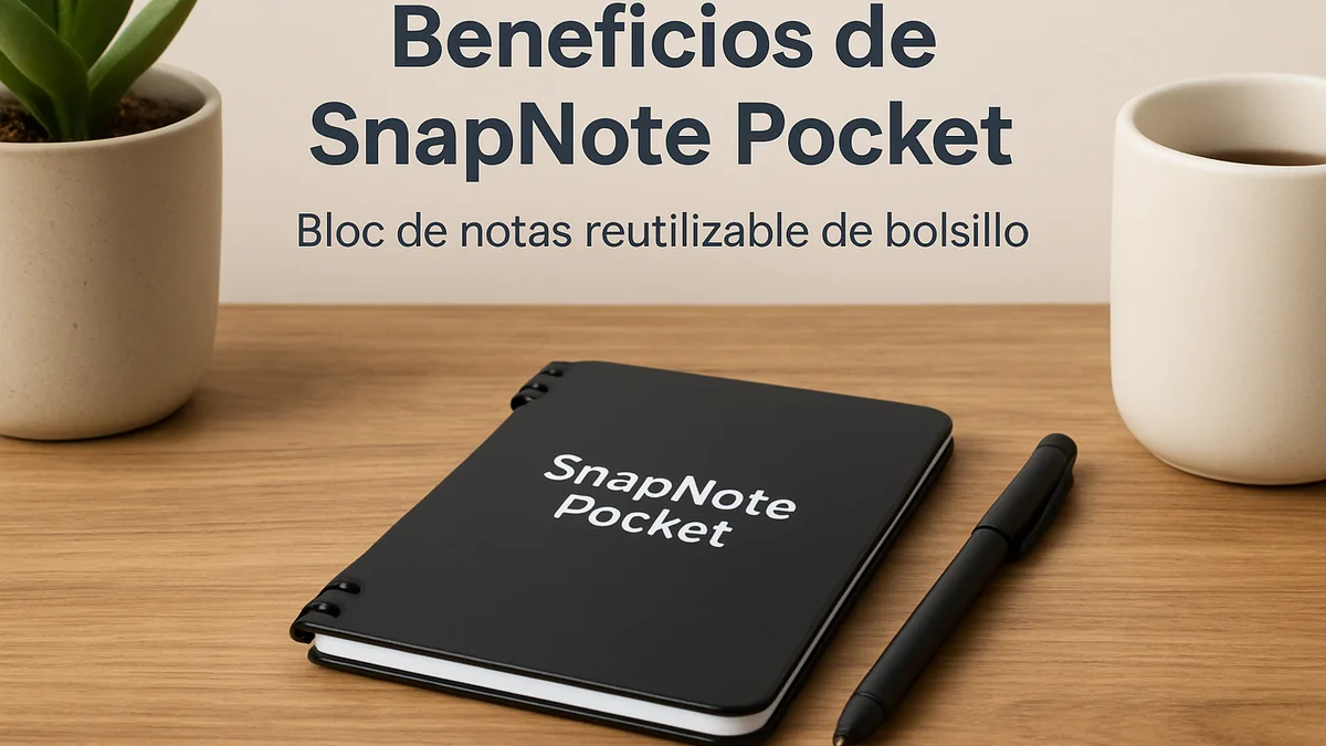 Beneficios de SnapNote Pocket para tu día a día