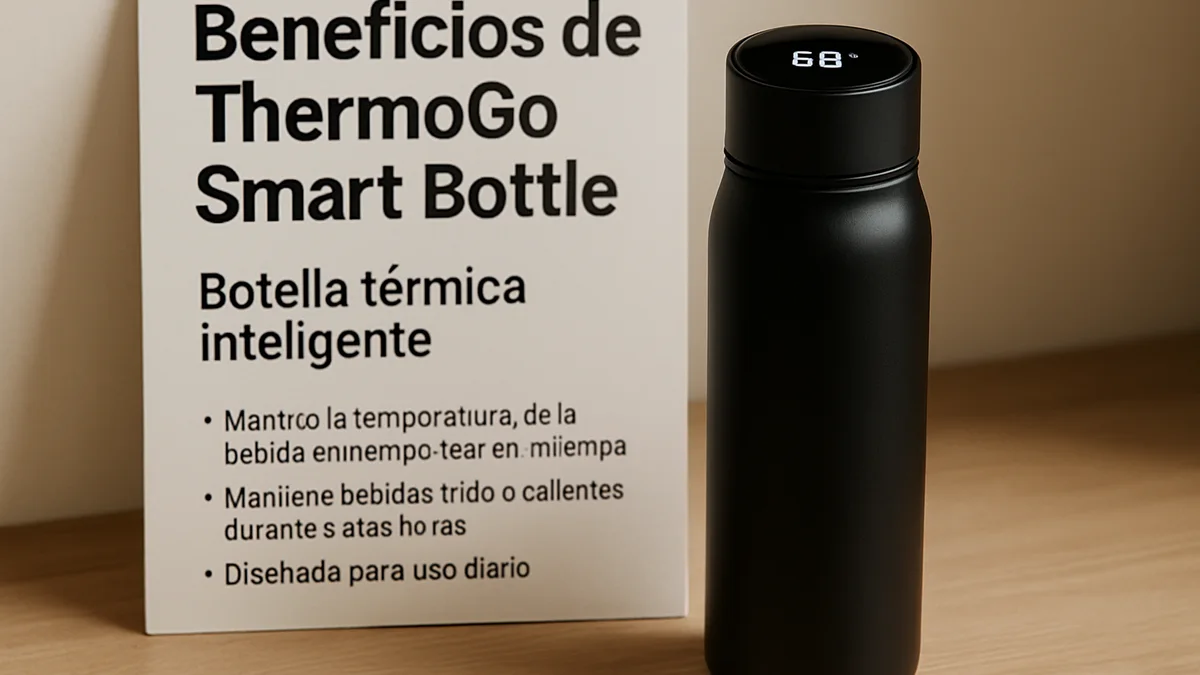 Beneficios de ThermoGo Smart Bottle
