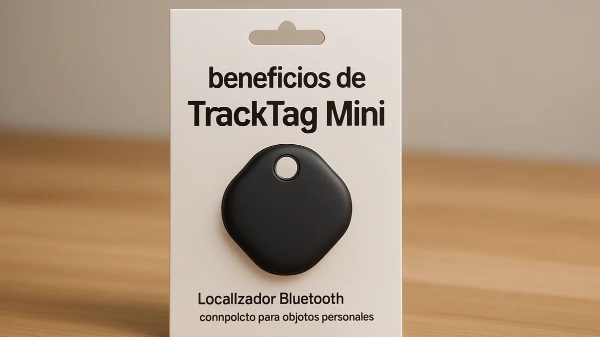 Beneficios de TrackTag Mini para localizar objetos personales