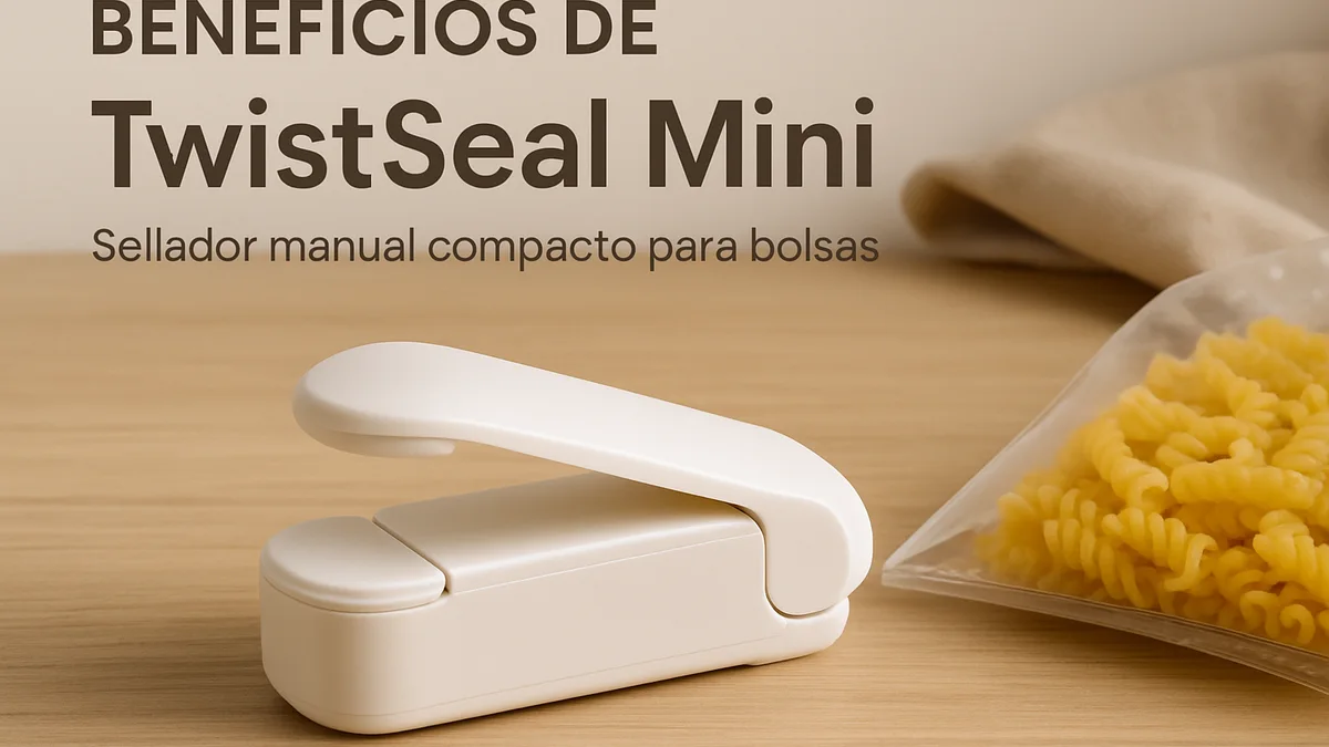 TwistSeal Mini  Sellador manual compacto para bolsas