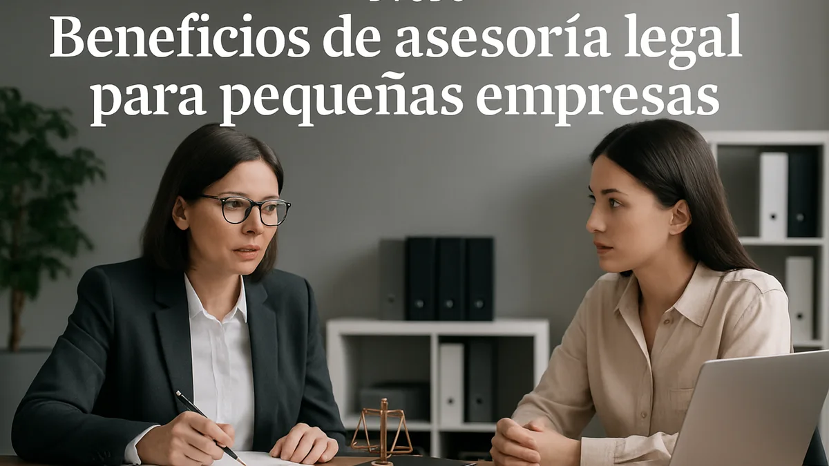 Beneficios de asesoría legal para pequeñas empresas