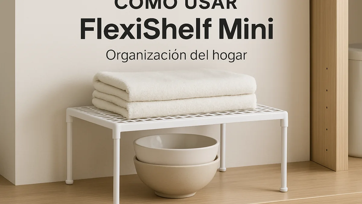 Cómo usar FlexiShelf Mini