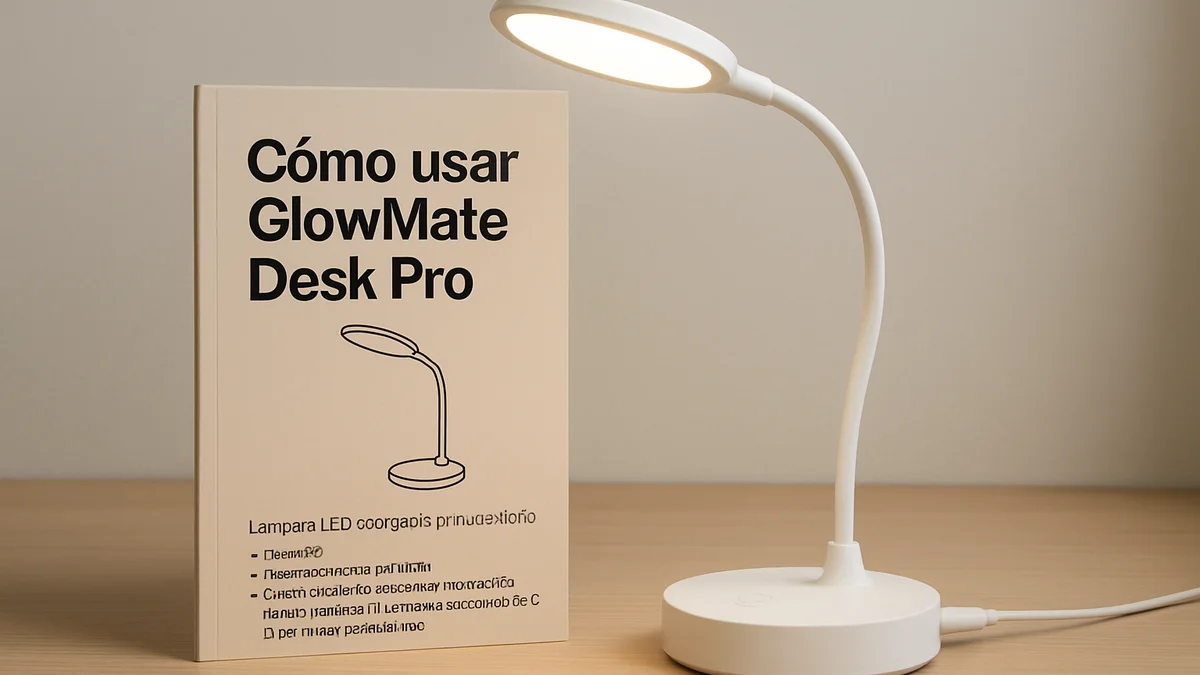 Cómo usar GlowMate Desk Pro