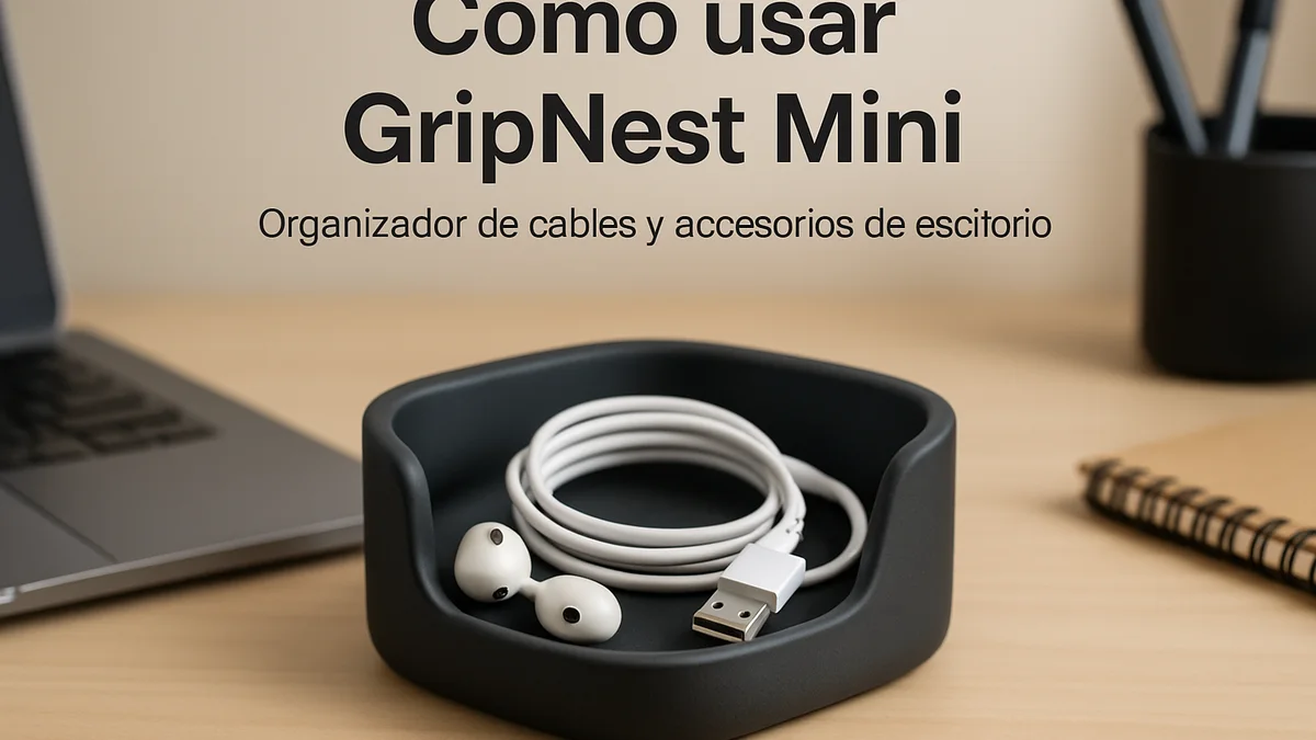 Cómo usar GripNest Mini