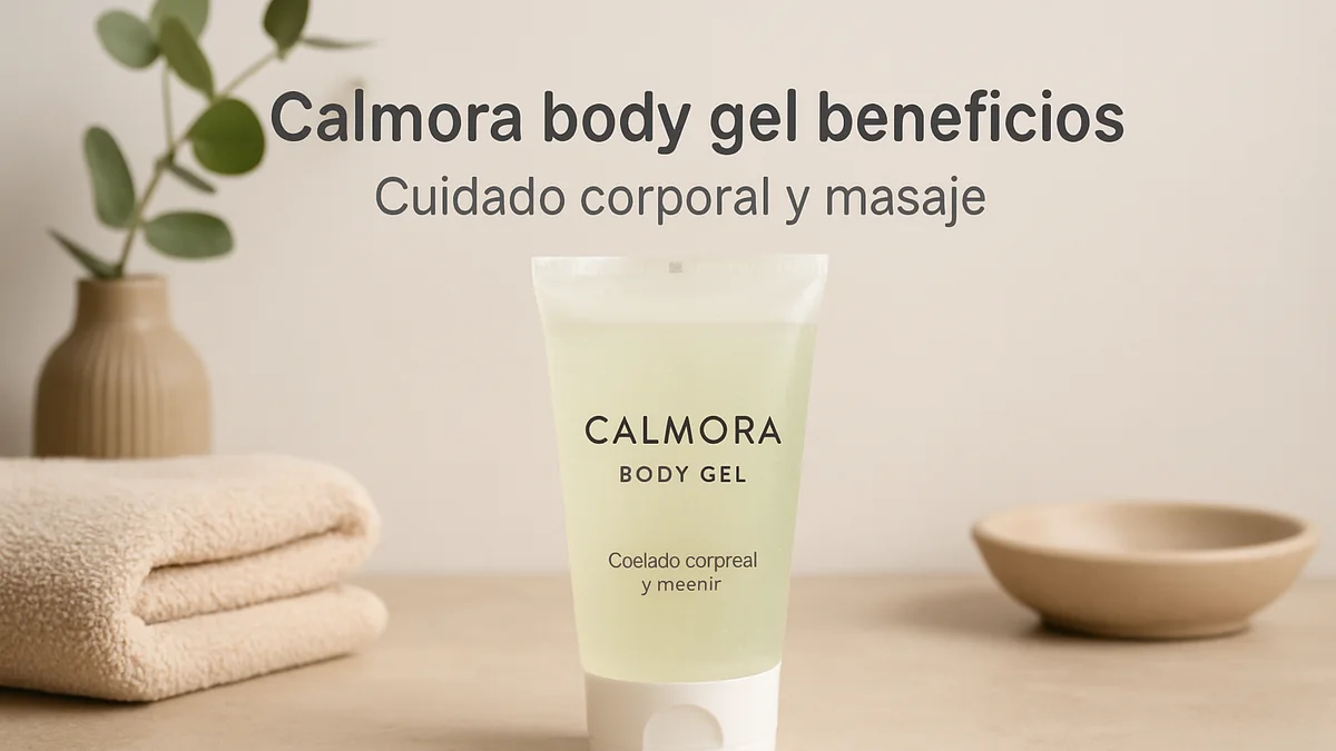 Calmora Body Gel: beneficios y aplicaciones en el cuidado corporal