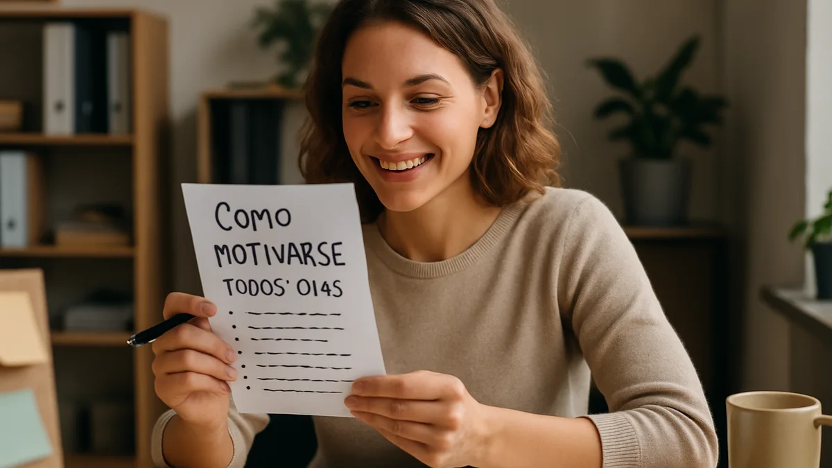 Cómo motivarse todos los días de manera efectiva
