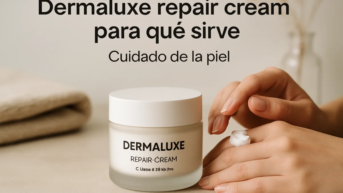 Dermaluxe Repair Cream: Para qué sirve y cuáles son sus beneficios?
