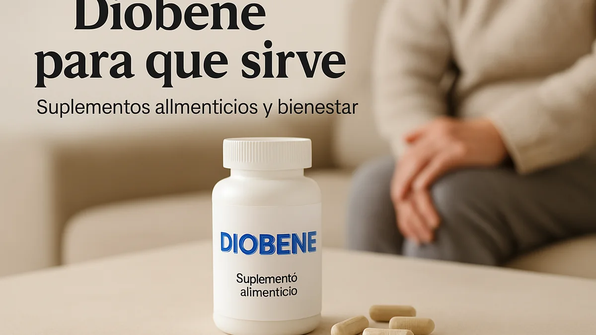 Para qué sirve Diobene? Guía clara