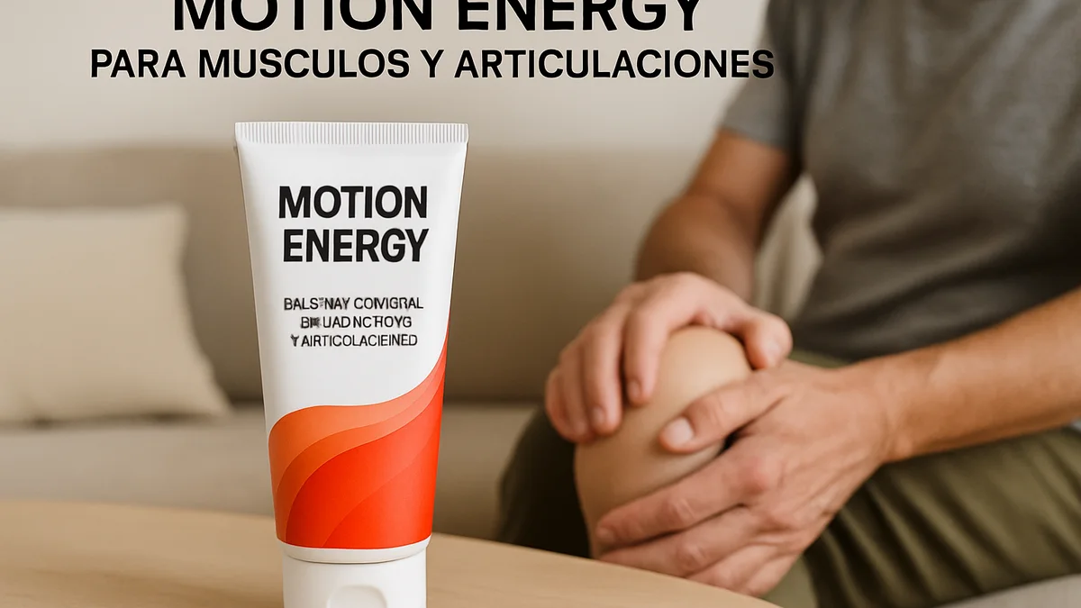 Motion Energy para músculos y articulaciones: Cuidado y aplicación
