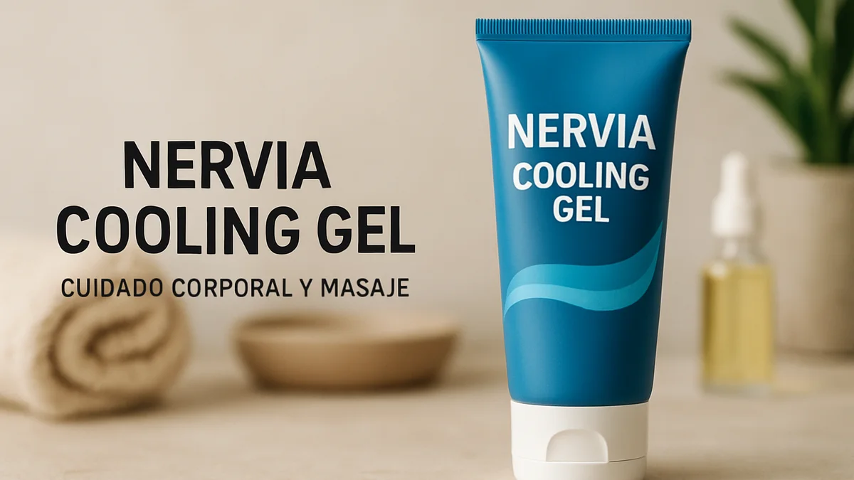 Nervia cooling gel beneficios