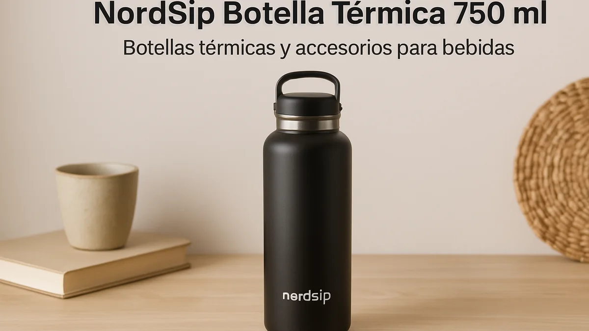 Nordsip botella termica 750 ml beneficios