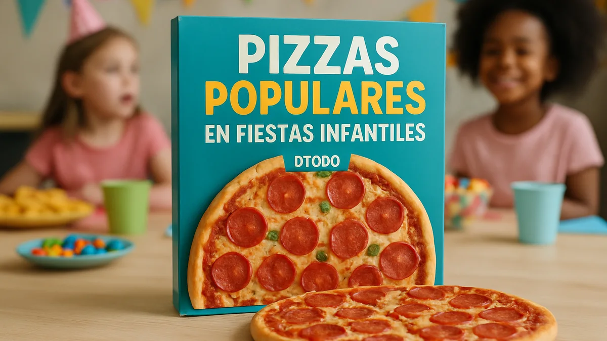 Pizzas populares en fiestas infantiles: opciones irresistibles
