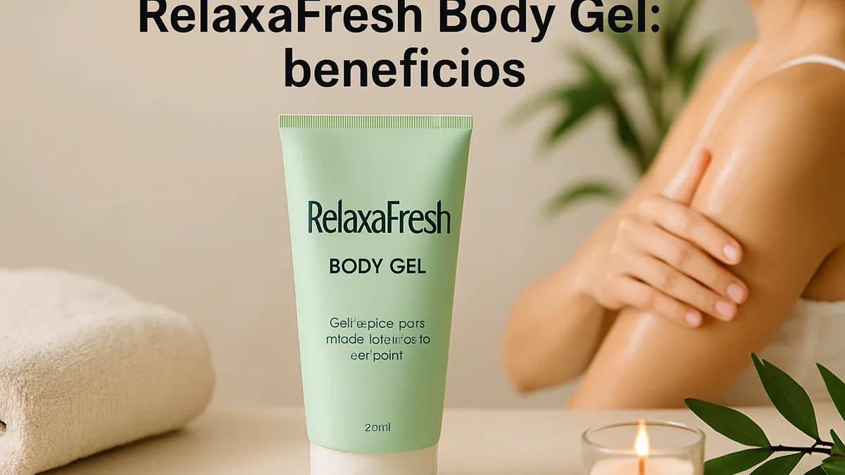 Beneficios del RelaxaFresh Body Gel para el cuidado corporal