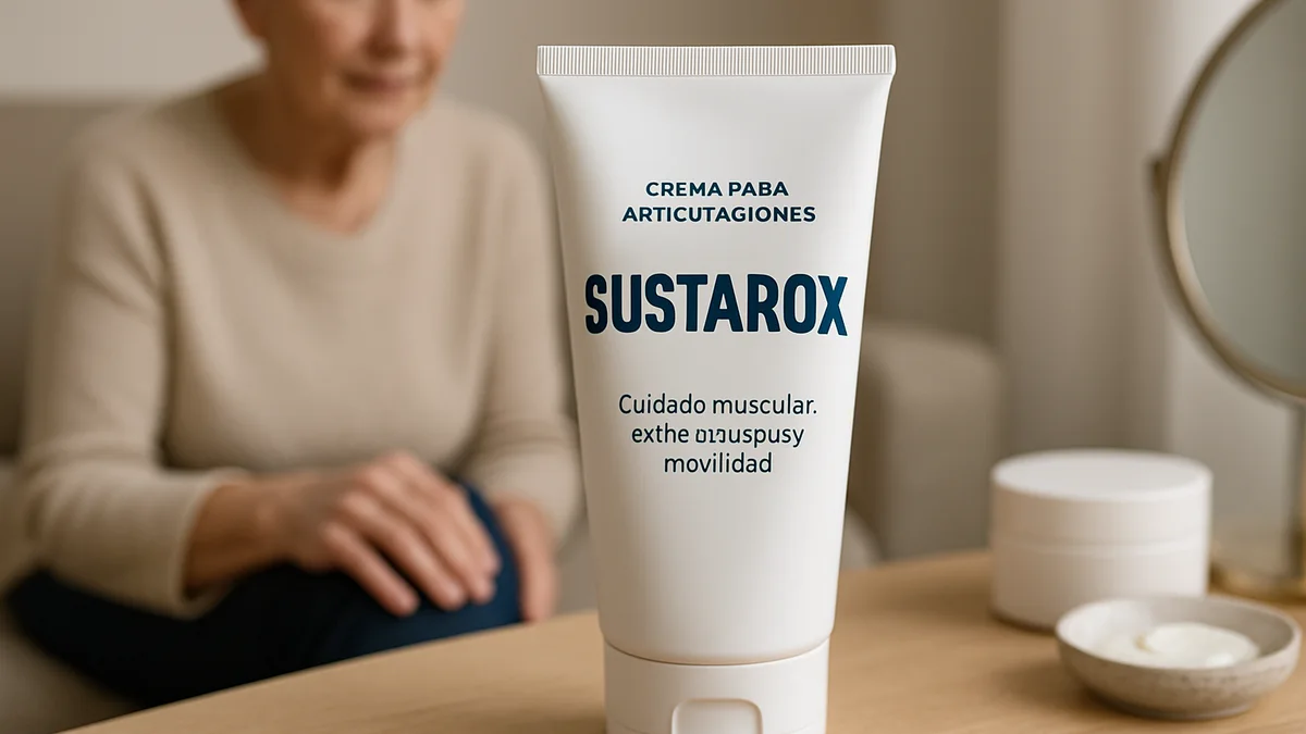 Sustarox crema para articulaciones: alivio y cuidado diario